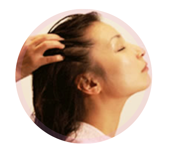 “ヘッドスパ写真”