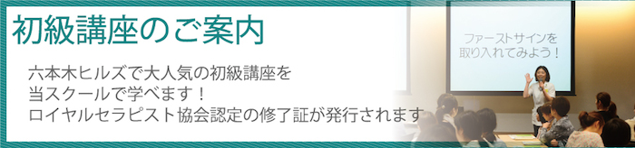 各種初級講座のご案内