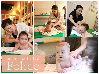 大好きな背中のマッサージ